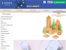 Tablet Screenshot of laval-europe.com